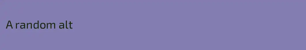A random alt